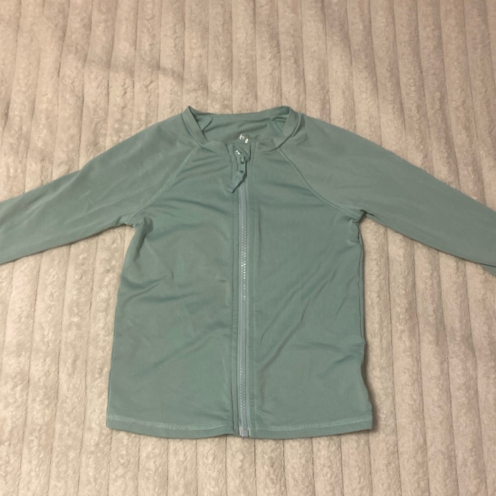 Cat & Jack Turquoise Rashguard Swimwear